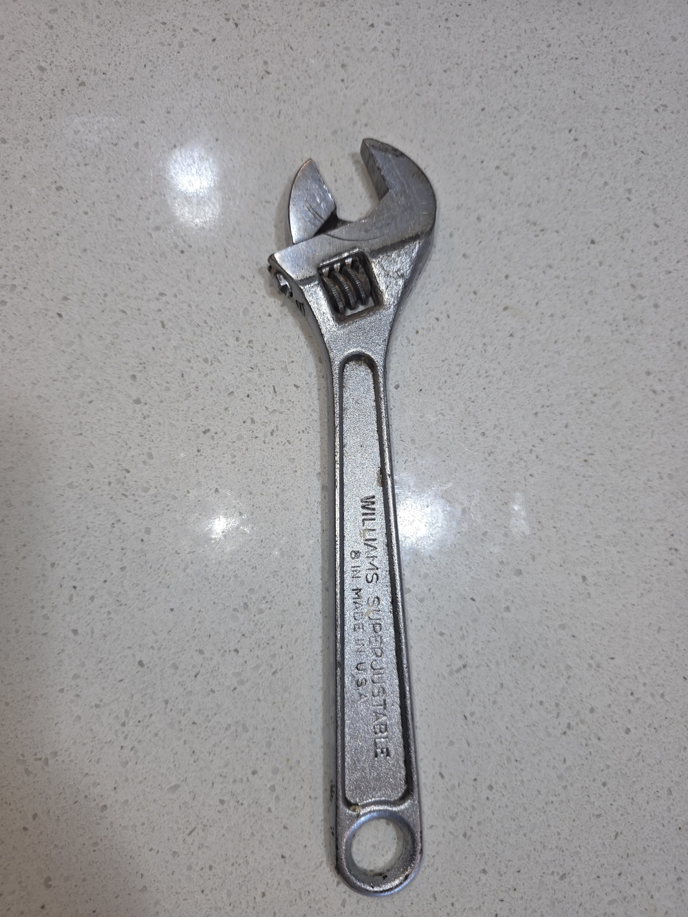 Adjustable Wrench - Silver